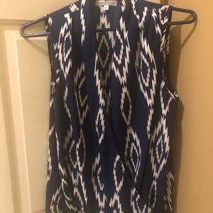 Moa & Moa Cross Front Tank Blouse